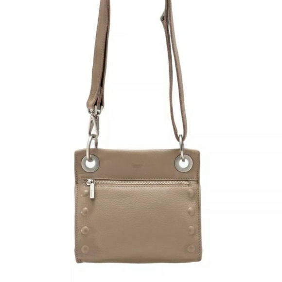 Hammitt Tony Quicksand Crossbody Neutral Purse NEW Taupe Beige Gray Handbag HOT